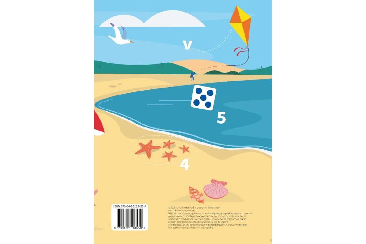 Het grote Junior Einstein Zomerboek voor kleuters
