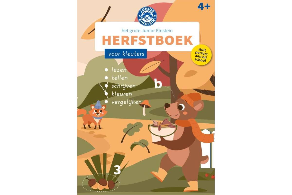 Het grote Junior Einstein Herfstboek voor kleuters