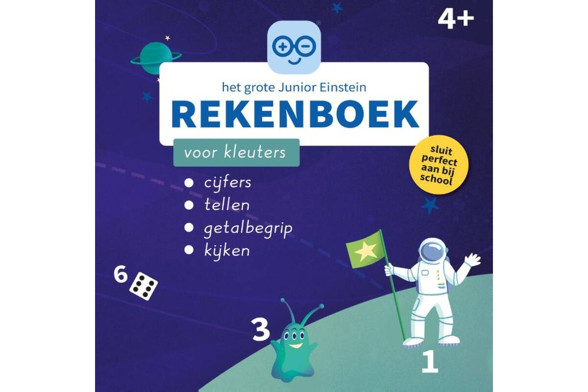 Het grote Junior Einstein Rekenboek voor kleuters