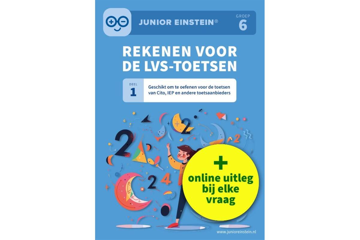 Rekenen voor de LVS-toetsen groep 6 deel 1