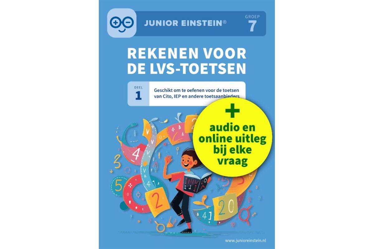 Rekenen voor de LVS-toetsen groep 7 deel 1