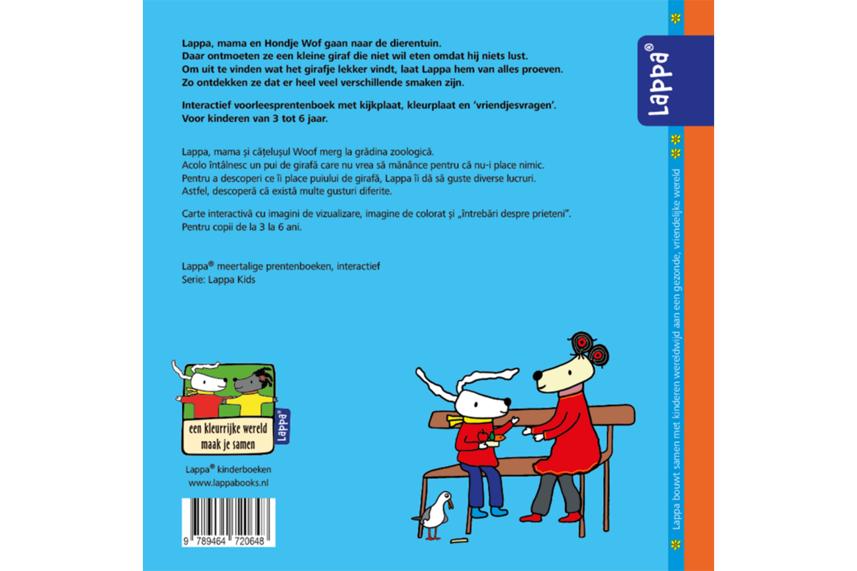 Lappa Kids - Lappa in de dierentuin (Nederlands - Roemeens)