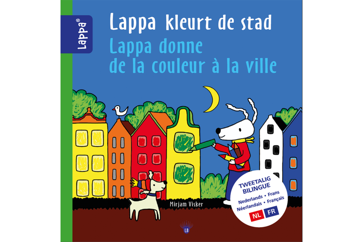 Lappa Kids - Lappa kleurt de stad (Nederlands - Frans)