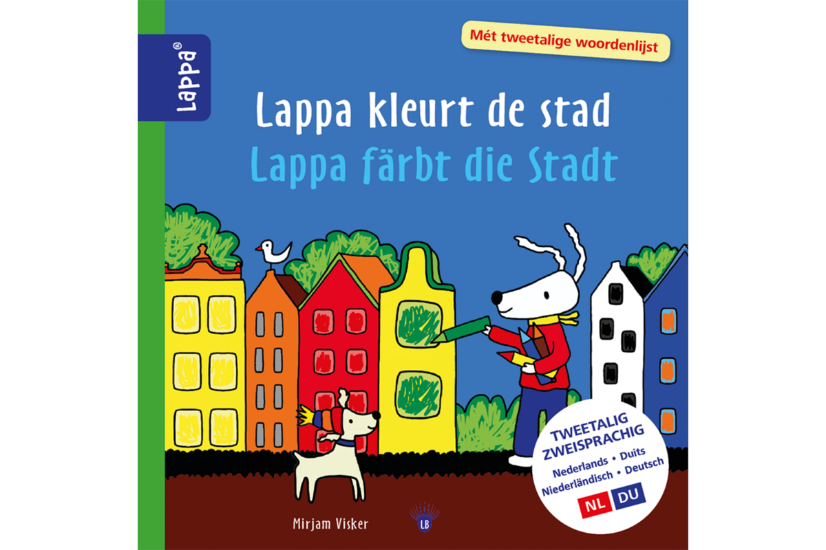 Lappa Kids - Lappa kleurt de stad (Nederlands - Duits)