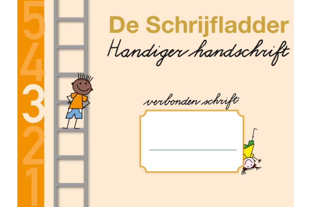 Handiger Handschrift groep 3 A5 Schrift 3 - Letters deel B verbonden schrift