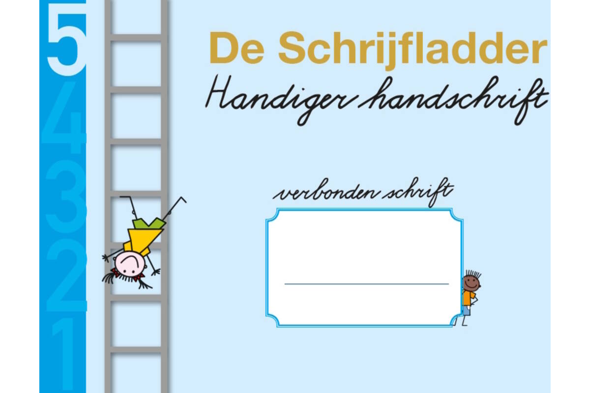 Handiger Handschrift groep 3 A5 Schrift 5 - Letters deel D verbonden schrift