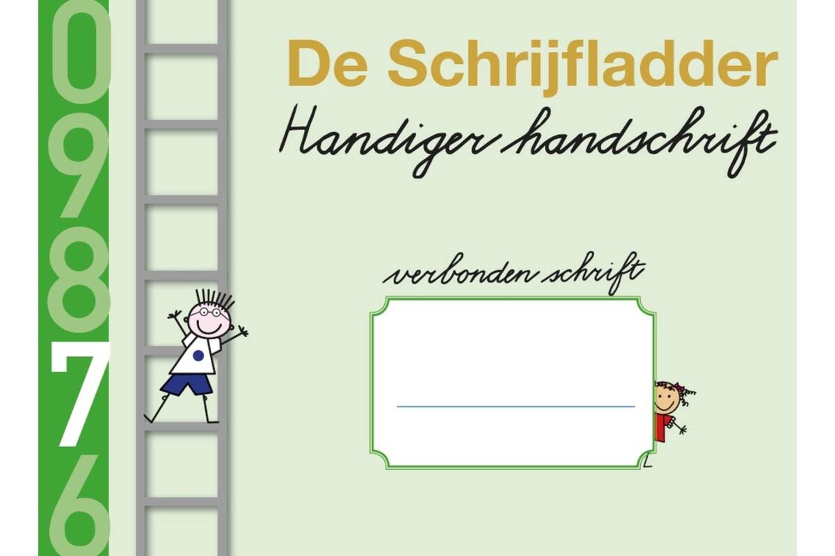 Handiger Handschrift groep 4 A5 Schrift 7 - Hoofdletters verbonden schrift
