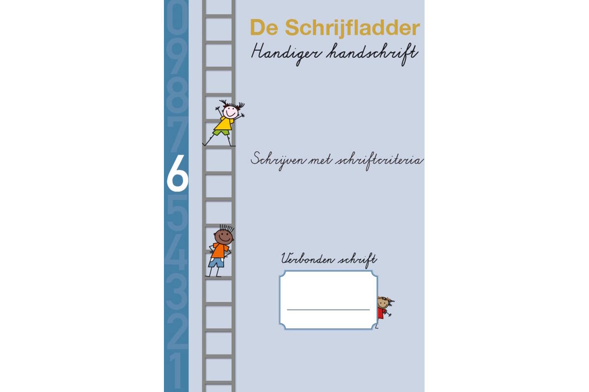 Handiger Handschrift groep 5 A4 Schrift 6 - Schrijven met schriftcriteria verbonden schrift