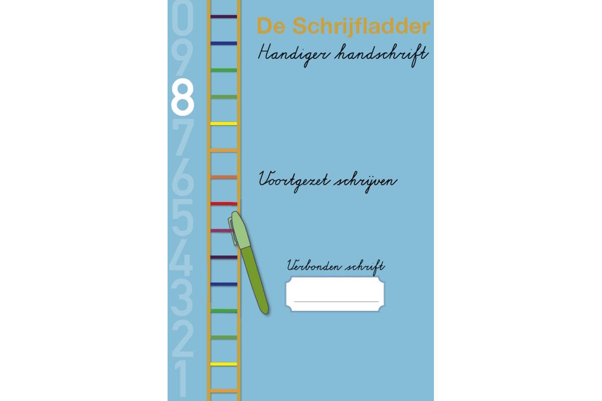 Handiger Handschrift groep 6 A4 Schrift 8 - Voortgezet schrijven verbonden schrift
