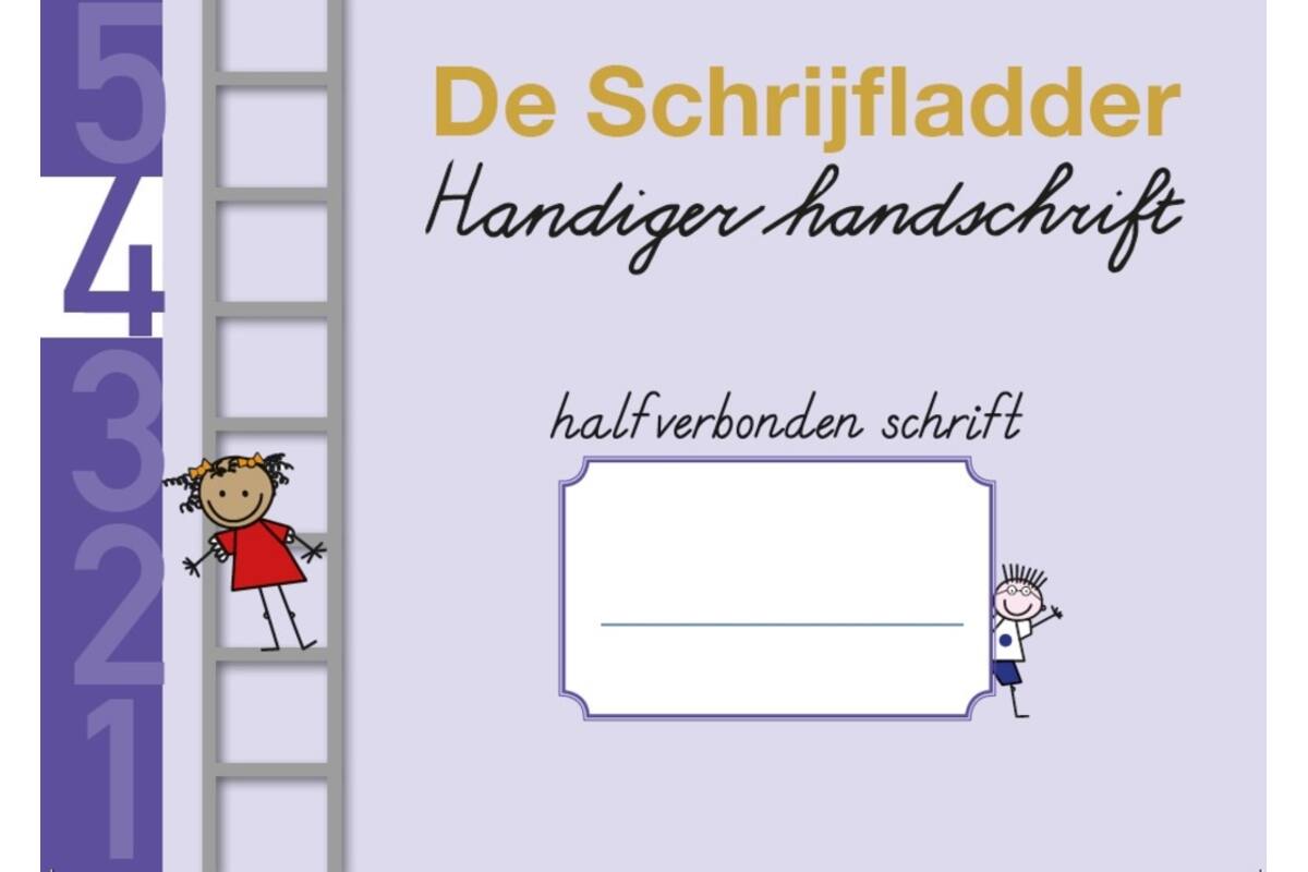 Handiger Handschrift groep 3 A5 Schrift 4 - Letters deel C halfverbonden blokschrift