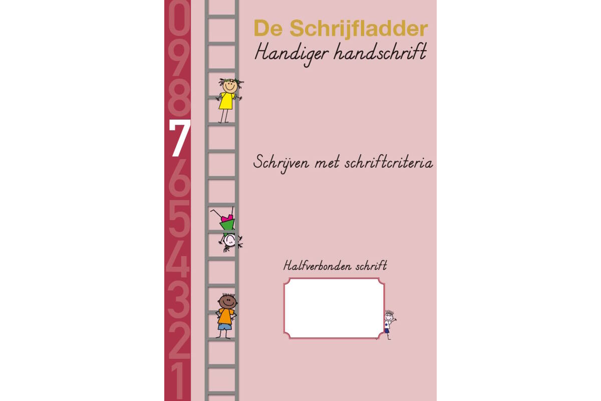 Handiger Handschrift groep 5 A4 Schrift 7 - Schrijven met schriftcriteria halfverbonden blokschrift