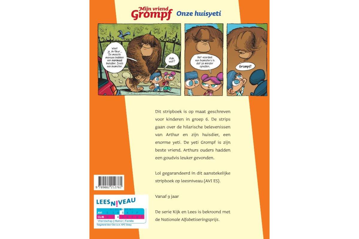 Kijk en Lees - Mijn vriend Grompf - Onze huisyeti