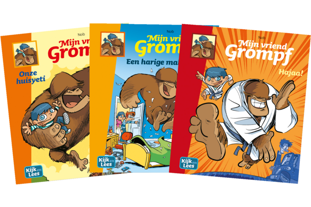 Kijk en Lees - AVI leespakket GROEP 6 - Mijn vriend Grompf AVI E5/E6