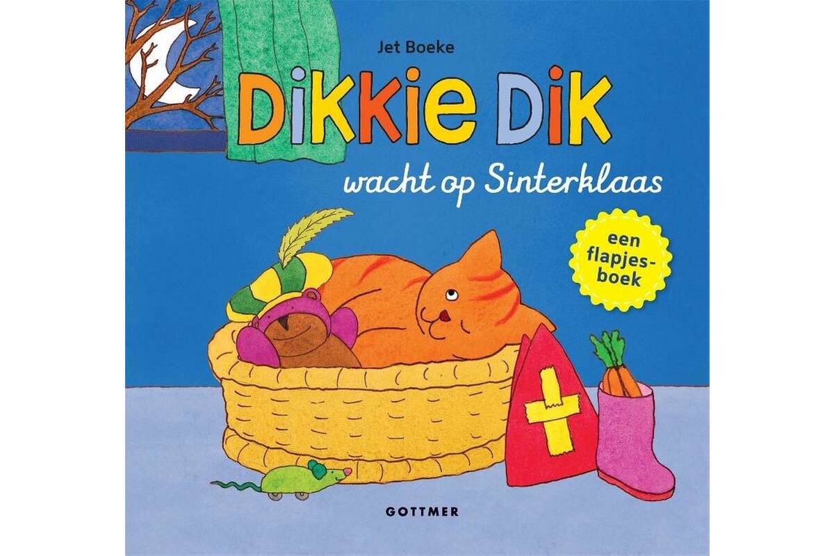 Dikkie Dik - Dikkie Dik wacht op Sinterklaas - Jet Boeke