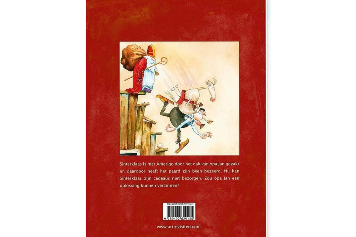 Opa Jan helpt Sinterklaas - Marius van Dokkum