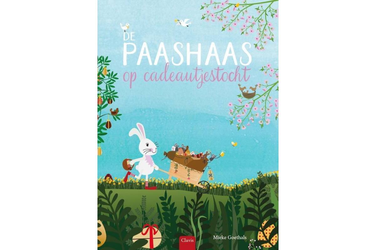 De paashaas op cadeautjestocht