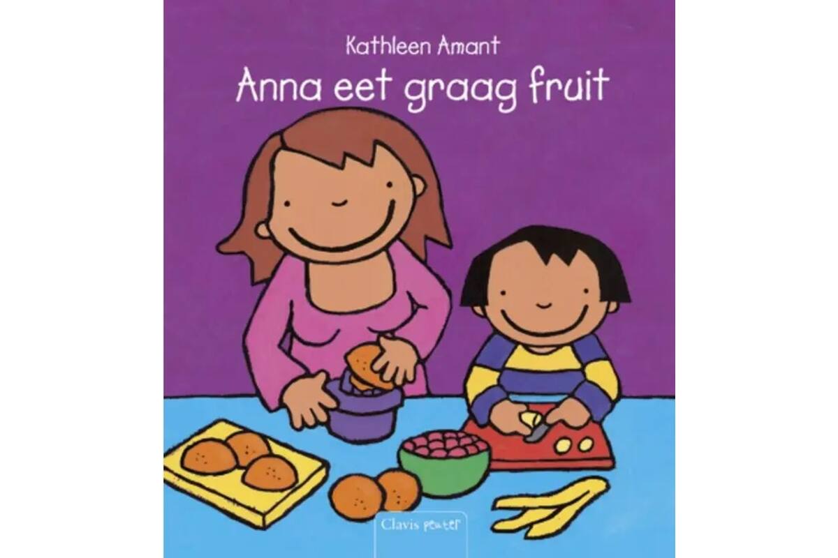Anna - Anna eet graag fruit - Kathleen Amant