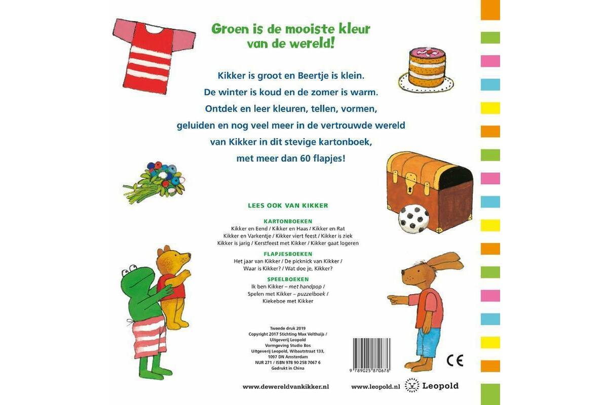 Het grote flapjesboek van Kikker - Max Velthuijs