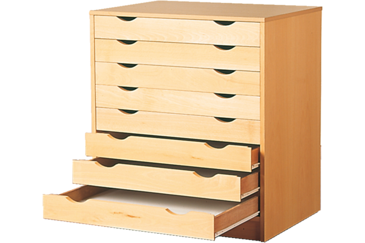 Papierkast Optima, beuken
