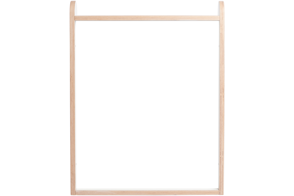 Grondboxelement | Wit, 60 cm, plexiglas
