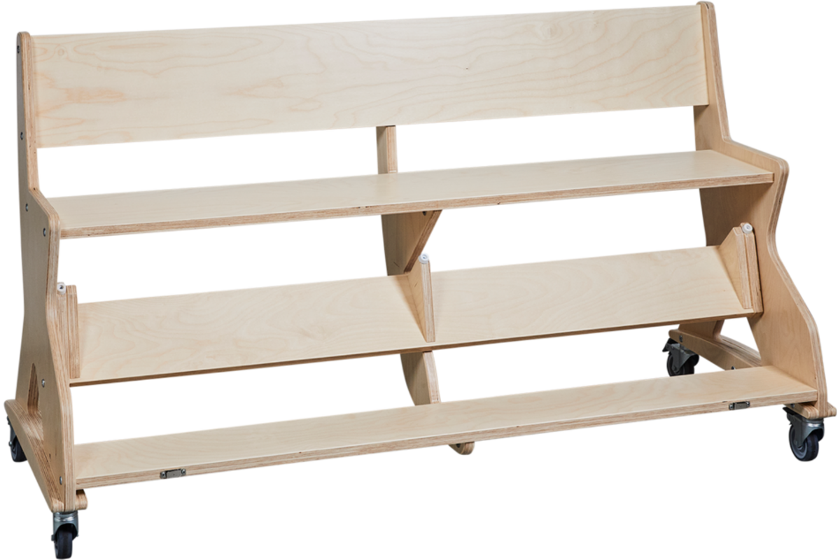 Zitbank Flex 120 cm HPL toplaag ahorn