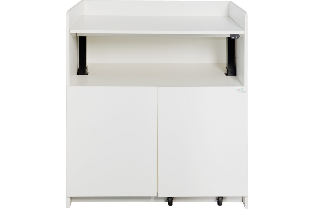 Aankleedtafel Standard 100 wit zonder trap