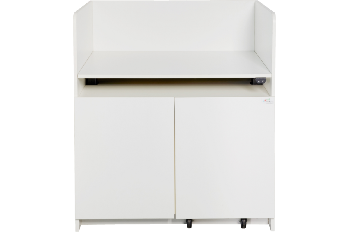 Aankleedtafel Standard 100 wit zonder trap