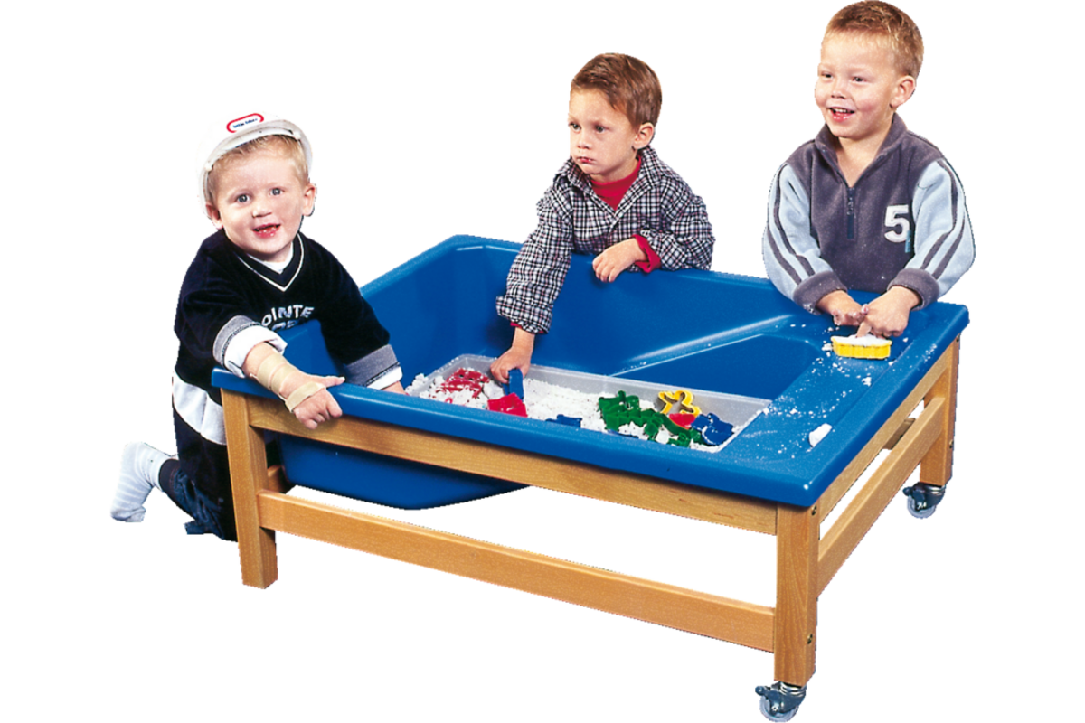 Peuter zand-/watertafel verrijdbaar