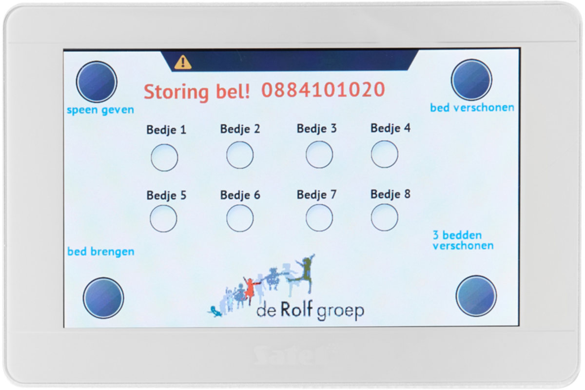Bedbeveiliging Rolf compleet pakket excl. zenders