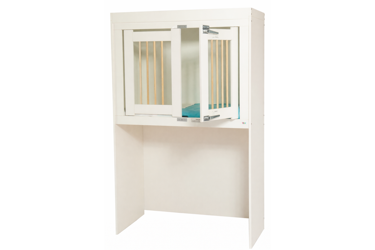 Bed Standard SOLO wit incl. plat dak incl. evacuatiebed en matrassen