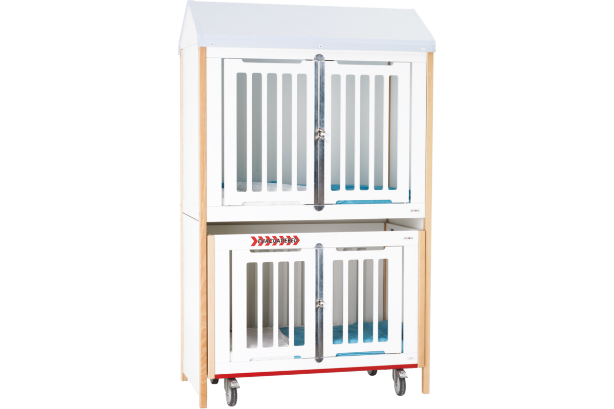 Evacuatiebed Profi wit