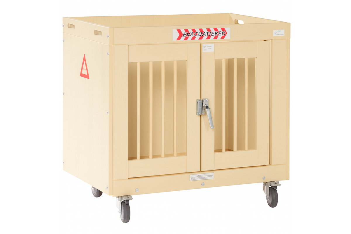 Evacuatiebed Compact Line ahorn, compleet