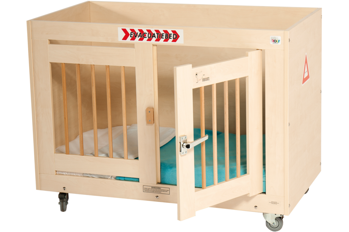 Evacuatiebed Standard ahorn, compleet