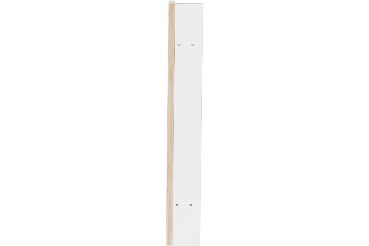 Grondboxelement | Wit, 10 cm, hoekprofiel 90 graden