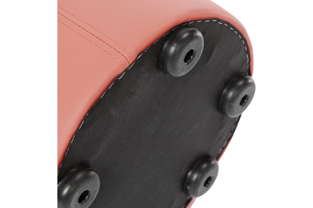 Poefje Robbie 26 cm hoog Ø 30 cm, stof 8x 32M3256 trend zachtroze