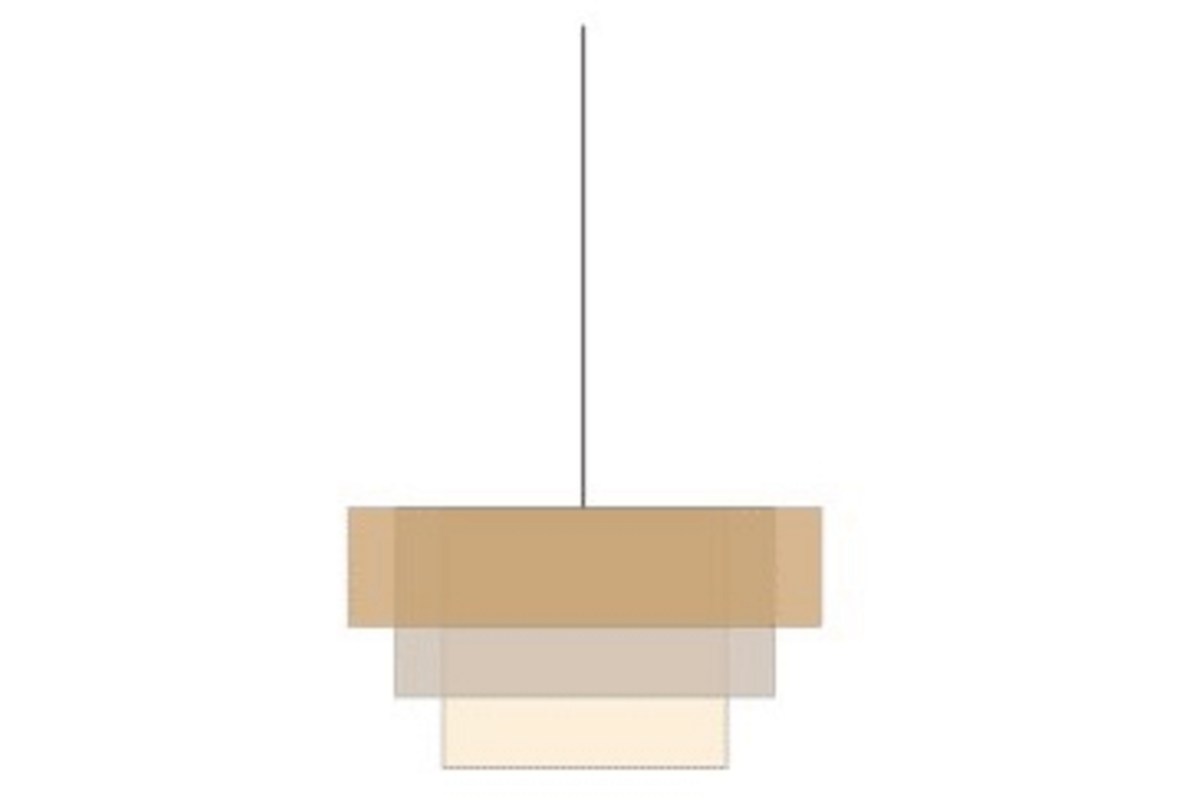 Hanglamp Chintz, 50cm, 40cm, 30cm, incl. pendel, snoer en lichtbron