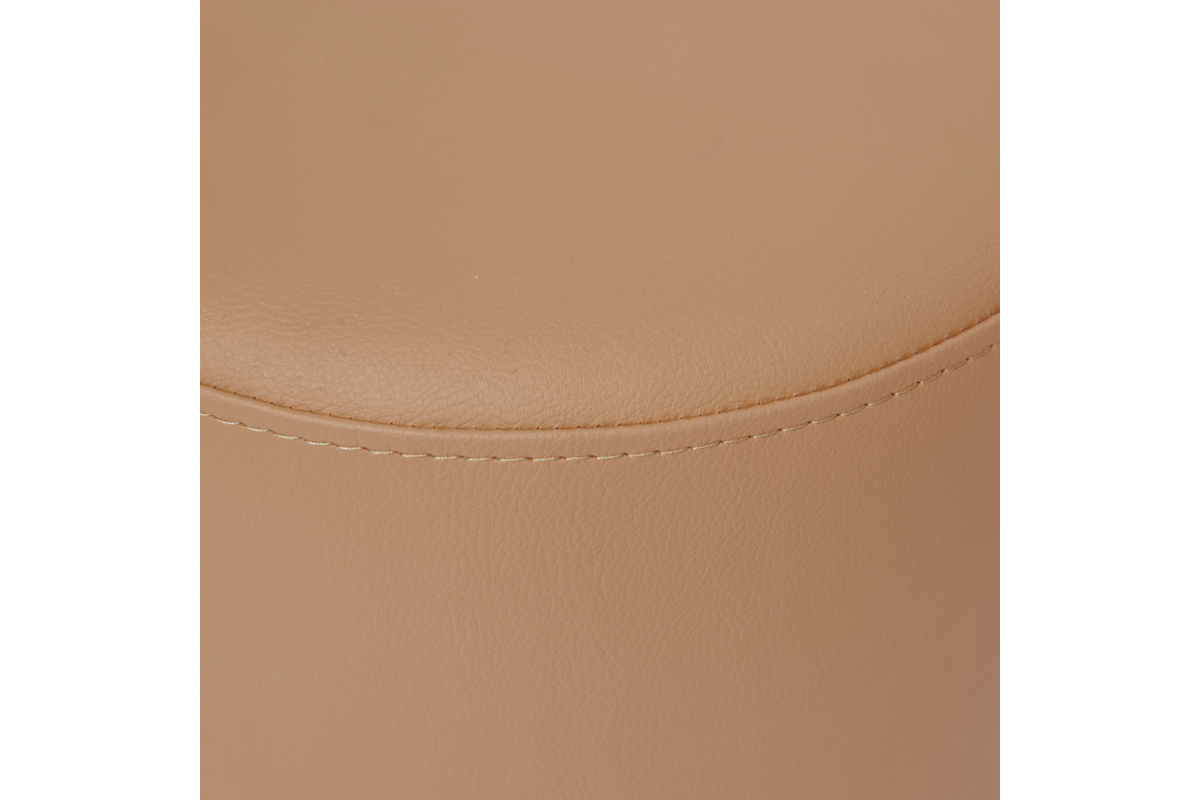 Poefje Robbie 26 cm hoog,  Ø 30cm, stof 7x 32M1709 classic java
