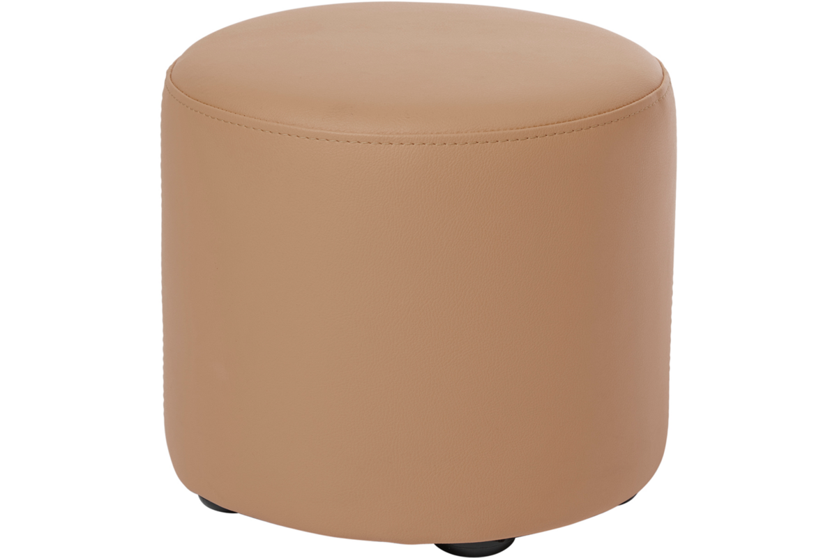 Poefje Robbie 31 cm hoog Ø 30, stof 7x 32M1709 classic java