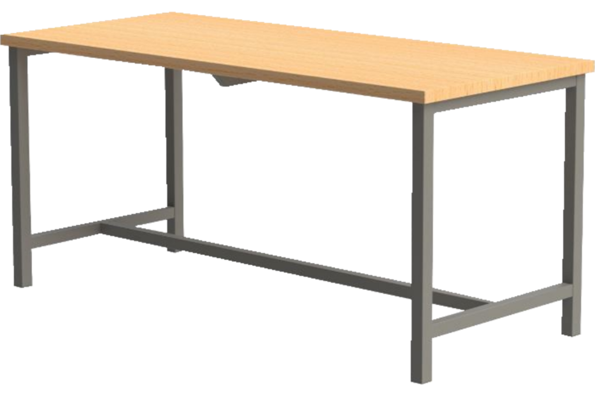 Werkbank 160 x 80 x 90 cm, blad beuken