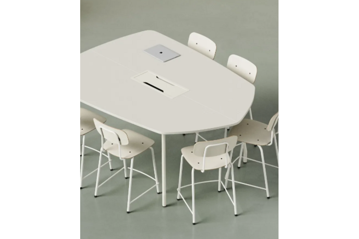 Scarabee large, 6-8 personen, 75 cm hoog, HPL blad