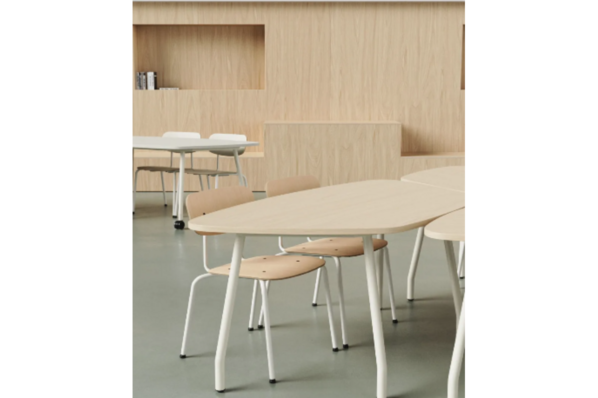 Scarabee medium, 2-3 personen, 75 cm hoog, HPL blad