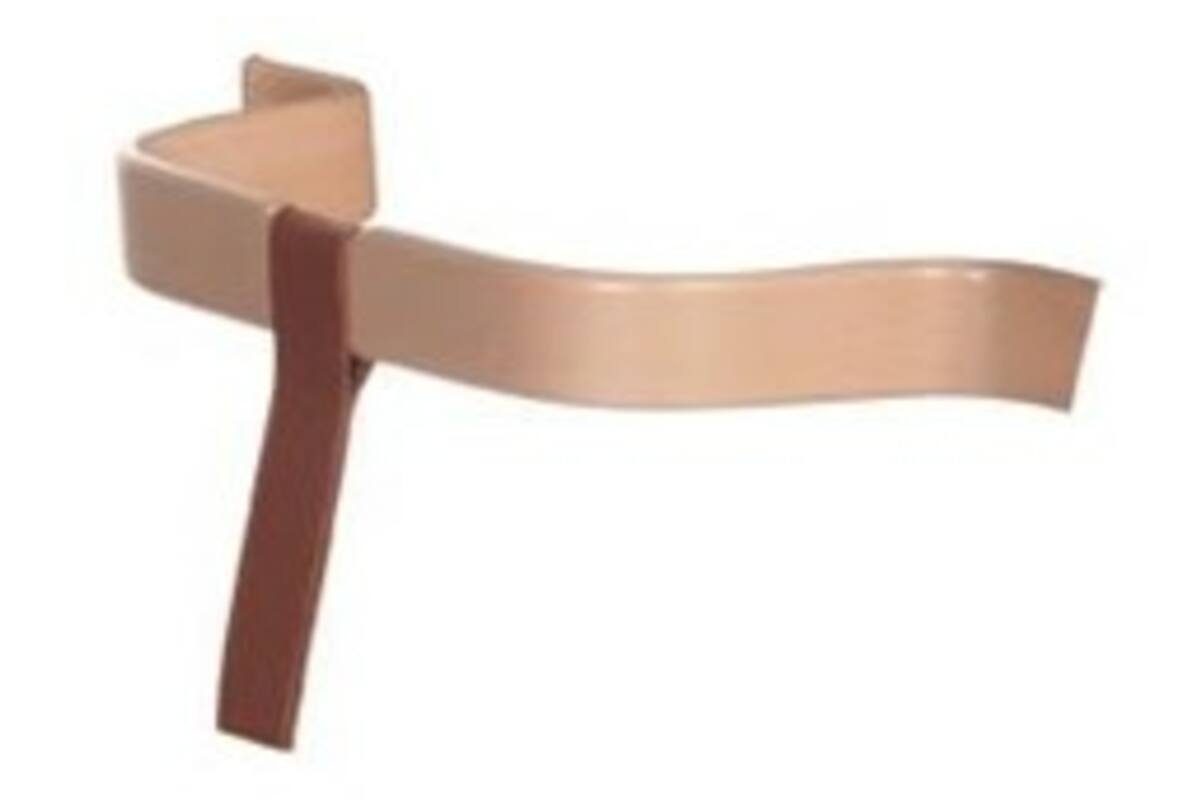 Meegroeistoel Dapper blank/grijs RAL 7037 incl. babybeugel standaard