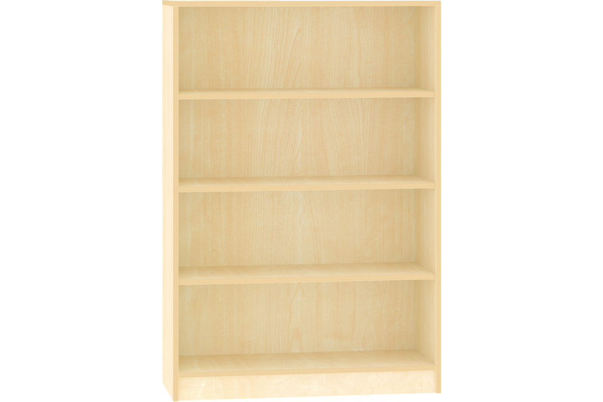 Kast open, ahorn, 100 × 40 × 146 cm, 2 verstelbare en 1 vaste legplank