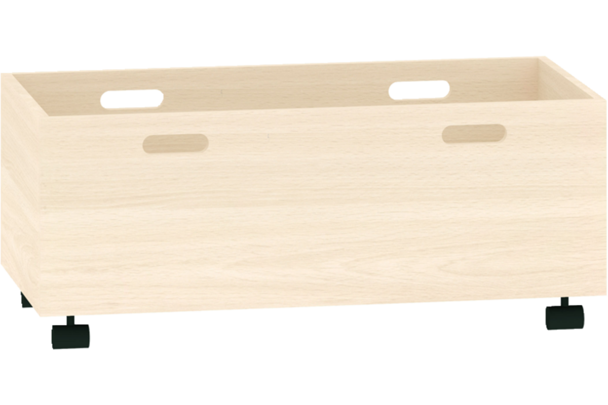 Rolbak 73 × 37 × 29 cm, ahorn