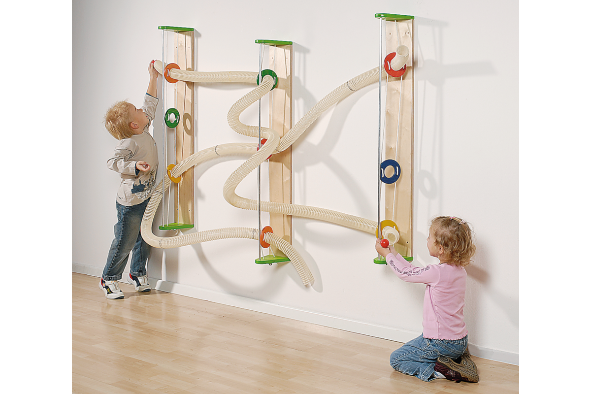 Speelwand variabele kogelbaan