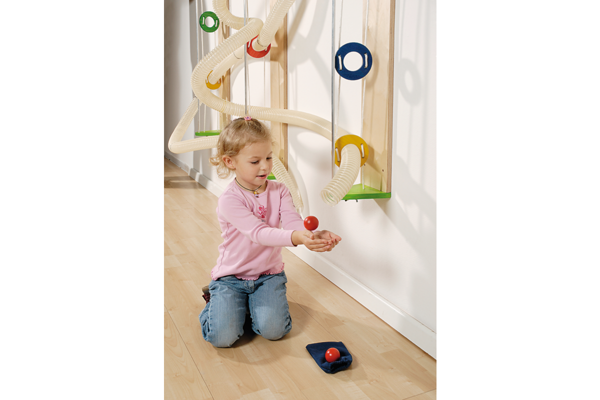 Speelwand variabele kogelbaan