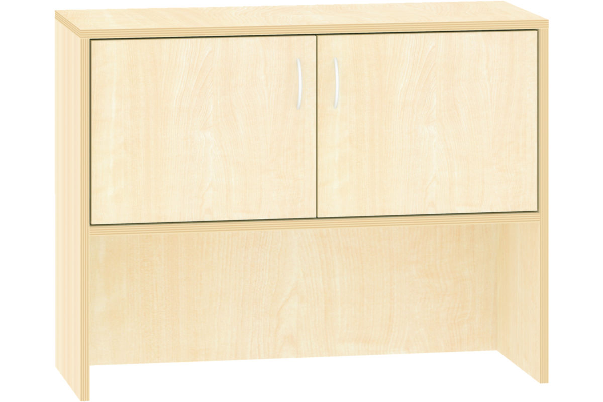 Kast met deuren voor rolbak, ahorn, 100 x 40 x 77 cm