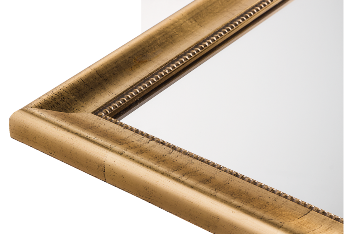Spiegel Vintage 60 x 120 cm, lijst goudkleur