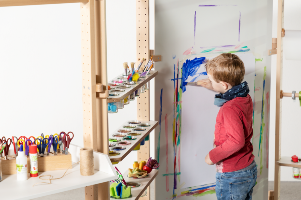 Kombi-mobil Creative Workshop groot