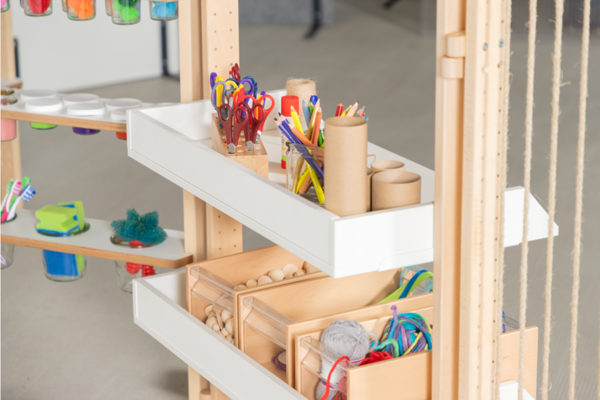 Kombi-mobil Creative Workshop groot